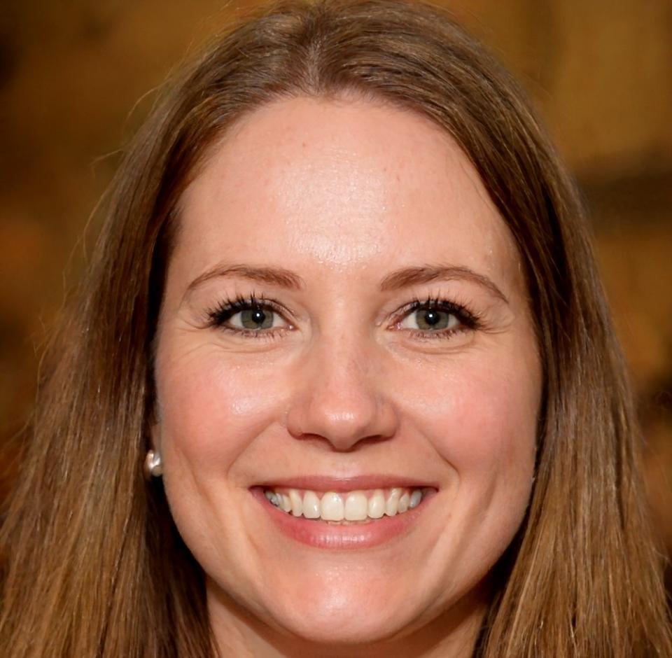 Astrid Viklund teaching financial cybersecurity fundamentals in training facility