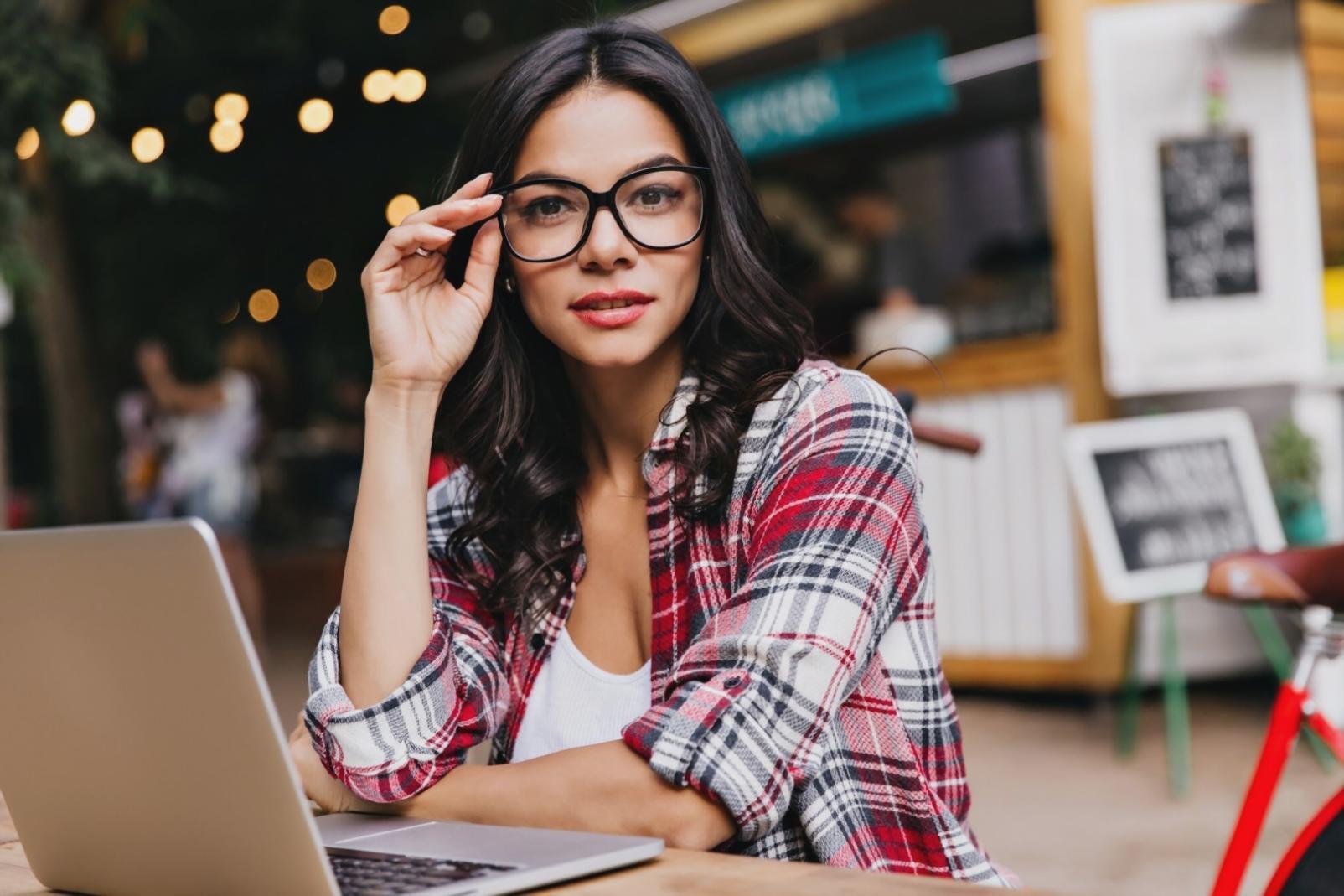 Students analyzing security logs and threat data during training session